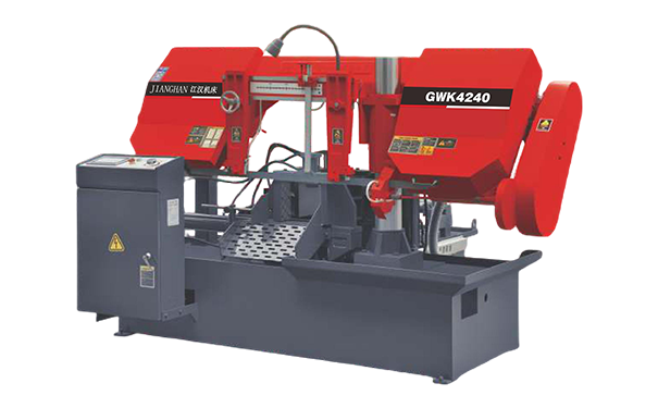 赤壁GWK4240数控双柱卧式带锯床