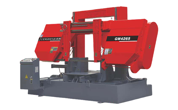 赤壁GW4265双柱龙门卧式带锯床