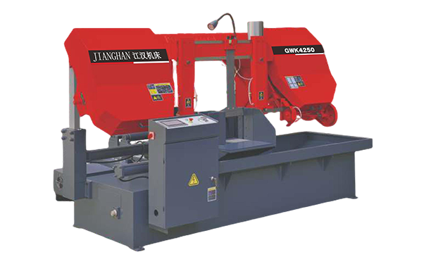 赤壁GWK4250数控双柱卧式带锯床