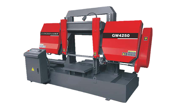 赤壁GW4250双柱龙门卧式带锯床