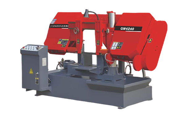 赤壁GW4240双柱卧式带锯床