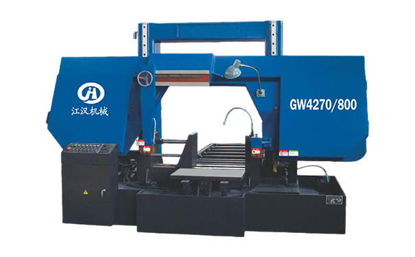 赤壁GW4270/800双柱龙门卧式带锯床